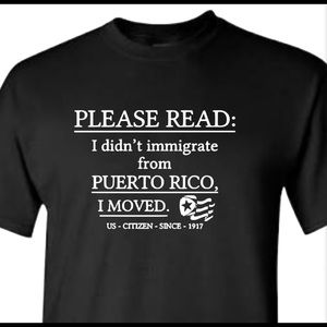 Puerto rico citizen - t shirt new